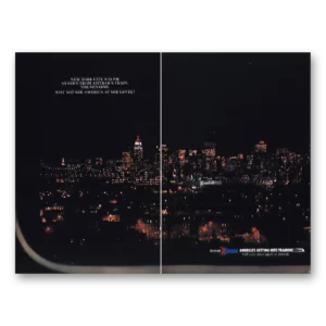 1981 Amtrak Print Ad | New York City