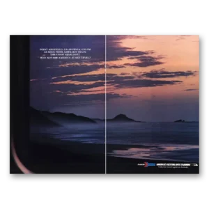 1981 Amtrak Print Ad | Point Arguello California