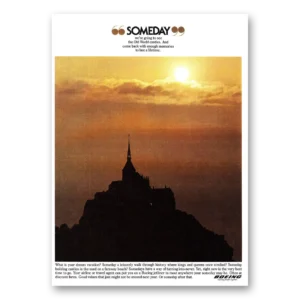 1981 Boeing Print Ad | Old World Castles
