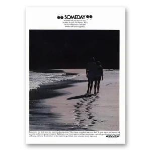 1981 Boeing Print Ad | Someday