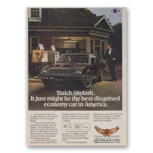 1981 Buick Skylark Print Ad | Best Disguised