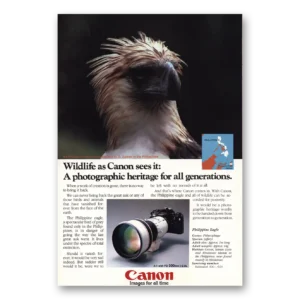 1981 Canon Camera Print Ad | Canon Camera