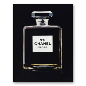 1981 Chanel No 5 Print Ad | No 5 Perfume Bottle