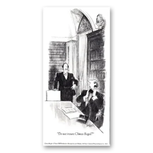 1981 Chivas Regal Print Ad | Do We Insure