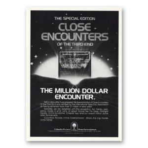 1981 Close Encounters of the Third Kind Promo Print Ad | Special Edition