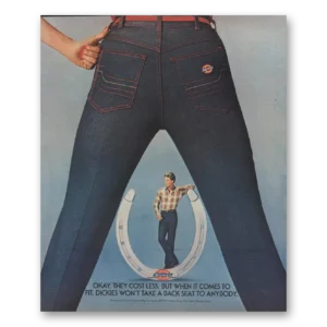 1981 Dickies Jeans Print Ad | Okay
