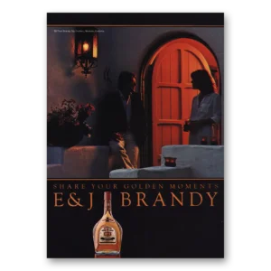 1981 E&J Brandy Print Ad | Golden Moments Door