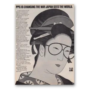 1981 PPG Pittsburgh Plate Glass Print Ad | Changing Way