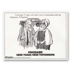 1981 Frigidaire Refrigerator Print Ad | Transmissions