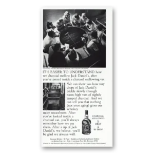 1981 Jack Daniels Print Ad | Easier Understand