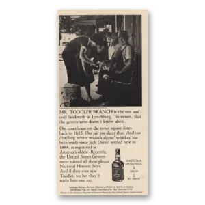1981 Jack Daniels Print Ad | Toodler Branch