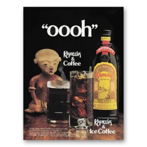 1981 Kahlua Print Ad | Oooh