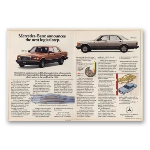 1980 Mercedes Benz 300 Print Ad | Logical Step