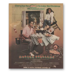 1981 Modern Problems Promo Print Ad | Chevy Chase