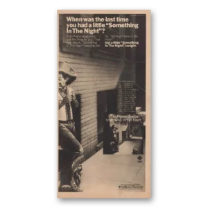 1981 Pure Prairie League Print Ad | Something In Night Promo