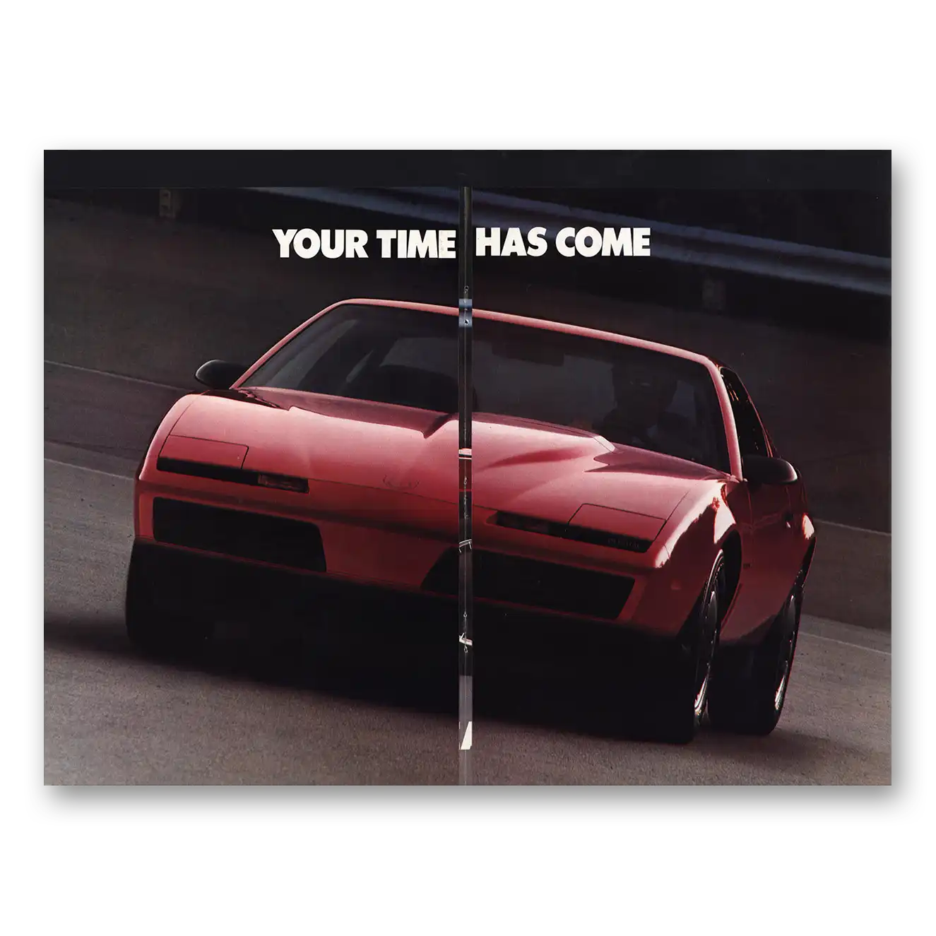 1981 Pontiac Trans Am Print Ad | Time Has Come