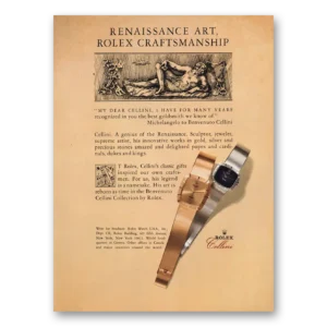 1981 Rolex Print Ad | Renaissance