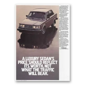 1981 Volvo Print Ad | Reflect Worth
