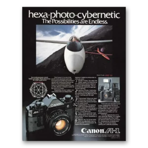 1982 Canon Camera Print Ad | Possibilities