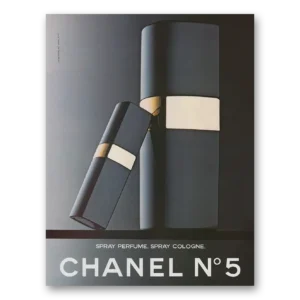 1982 Chanel No 5 Print Ad | Spray Perfume
