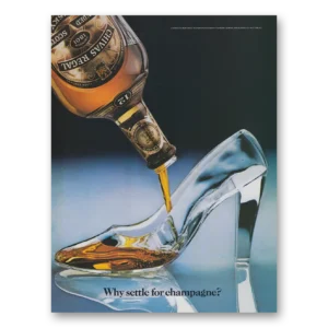 1982 Chivas Regal Print Ad | Glass Shoe