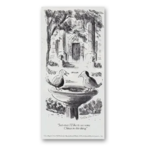 1982 Chivas Regal Print Ad | Just Once I'd Like To See Some