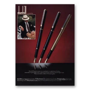 1982 Gemline Pens Print Ad | Nibs Handcrafted