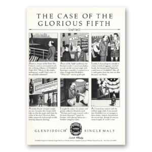 1982 Glenfiddich Print Ad | Glorious Fifth