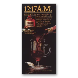 1982 Grand Marnier Print Ad | Her Place