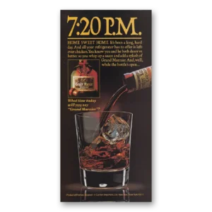 1982 Grand Marnier Print Ad | Home Sweet Home