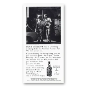 1982 Jack Daniels Print Ad | Knoxville Worlds Fair