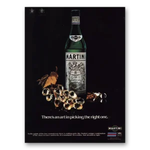 1982 Martini & Rossi Print Ad | Right One