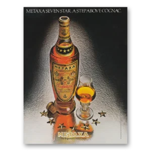 1982 Metaxa Print Ad | Seven Star