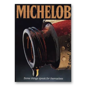 1982 Michelob Beer Print Ad | Speak Themselves