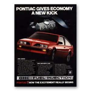 1982 Pontiac 2000 Print Ad | Ja