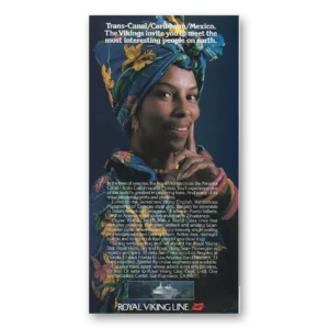 1982 Royal Viking Line Print Ad | Interesting People