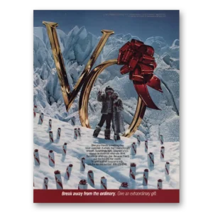 1982 Seagrams VO Whisky Print Ad | Break Away