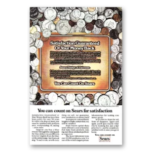 1982 Sears Stores Print Ad | Count On Sears