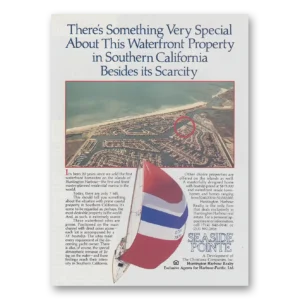 1982 Huntington Harbour Print Ad | Seaside Pointe