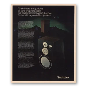 1982 Technics Print Ad | Technics