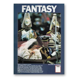 1982 Time Magazine Print Ad | Princess Diana