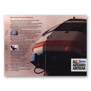 1983 Amtrak Print Ad | Next Flight