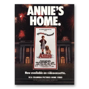 1983 Annie Movie Promo Print Ad | Annies Home