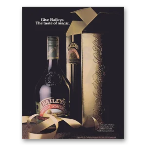 1983 Bailys Irish Cream Print Ad | Taste Magic