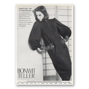 1983 Bonwit Teller Print Ad | Kohler Collections