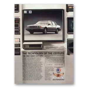 1983 Buick Century Print Ad | Technology