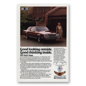 1983 Buick Regal Print Ad | Good Looking