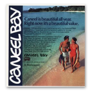 1983 Caneel Bay Print Ad | Beautiful All Year