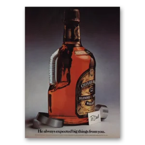 1983 Chivas Regal Print Ad | Big Things