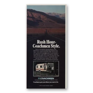 1983 Coachmen Recreational Vehicles Print Ad | Rush Hour